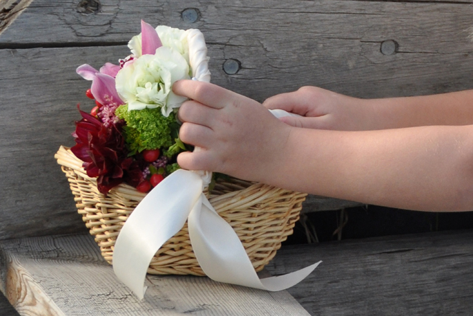 Flower Girl at Melissa's Wedding 3